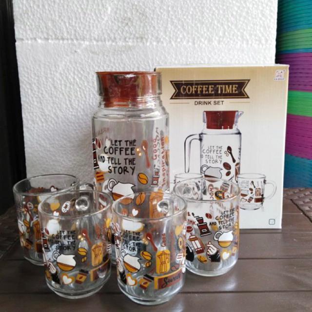 DRINK SET | TEKO SET COFFEE TIME