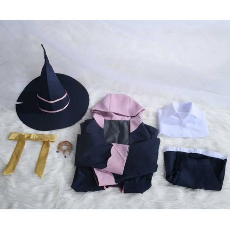 Aksesoris Kostum Anime witch's journey wandering witch the journey of Elaina Cosplay hat dress women