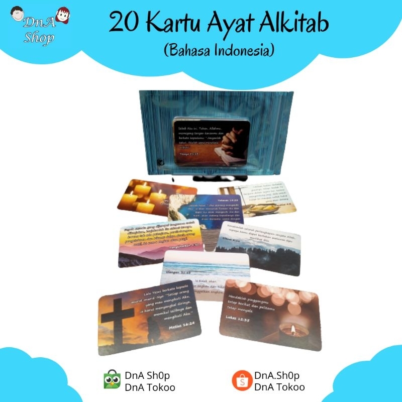 20 Kartu Ayat Alkitab (Bahasa Indonesia)