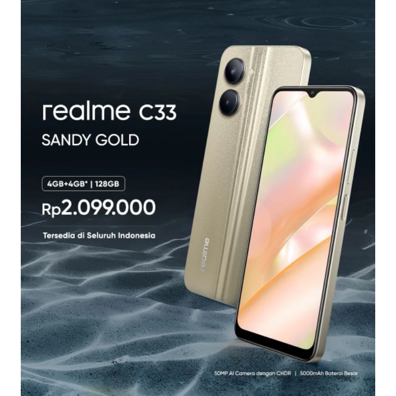Realme C33 Ram 4/128Gb