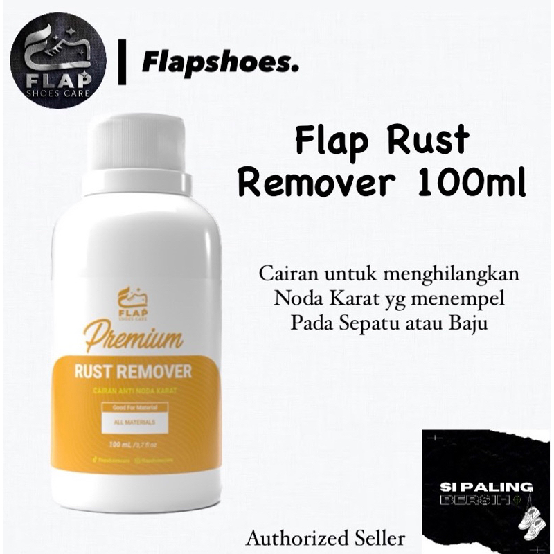 Flap Shoes Cairan Penghilang Noda Karat pada Sepatu dan Baju