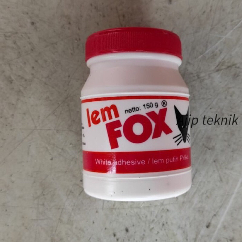 

Lem fox putih 150 gram untuk kayu kertas dan prakarya anak sekolah