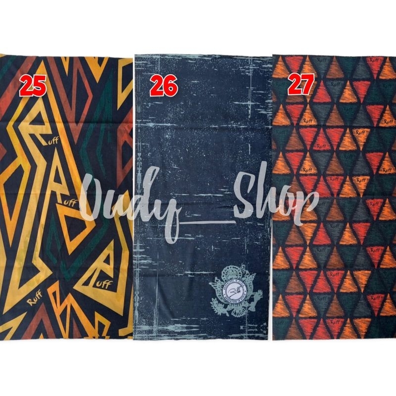 Ruff Original Dhaulagiri Bandana Masker Motor dan Pendaki Gunung