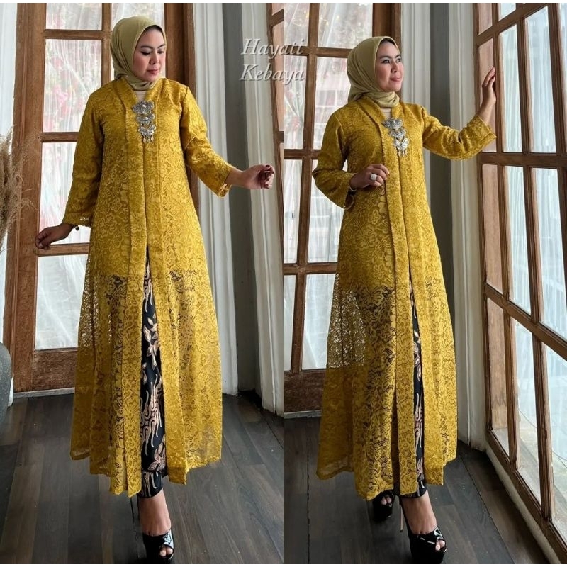 Stelan Brukat Kurung Original Butik