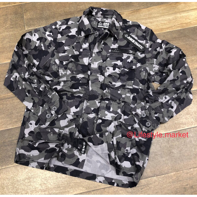 Kemeja Jacket Juice Ematic Mjck Corps