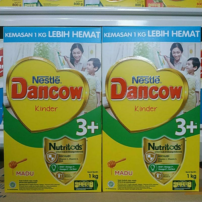 

SUSU DANCOW KINDER 3+ 1KG / MADU / VANILA / COKLAT