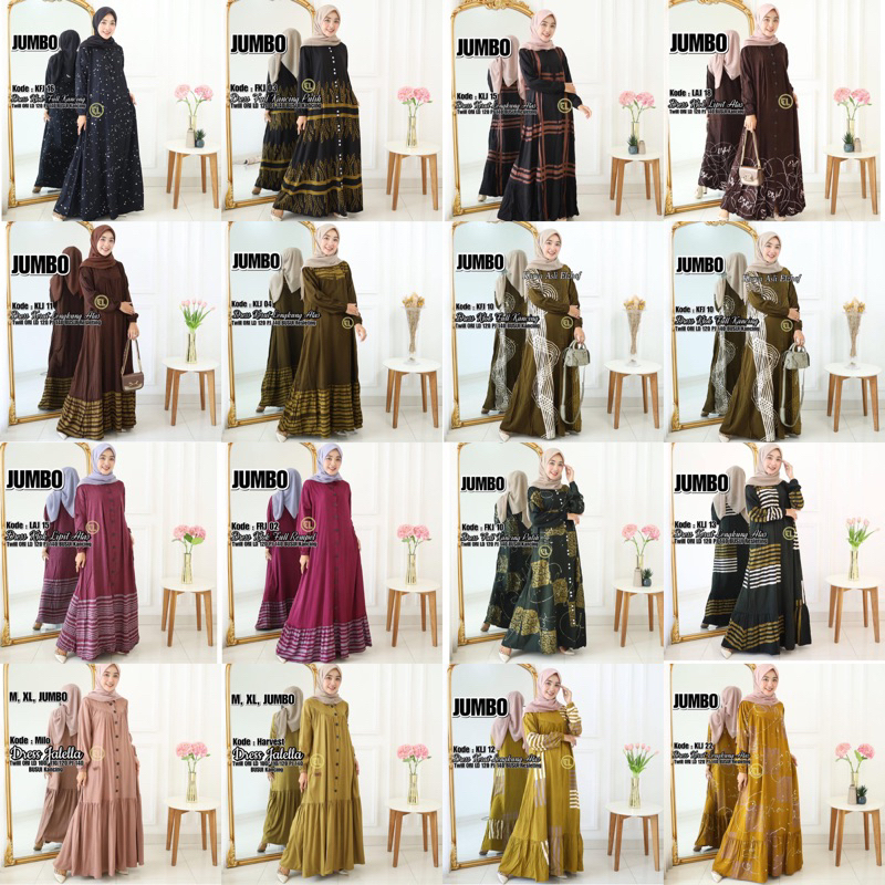 Gamis Twill Elzhaf JUMBO