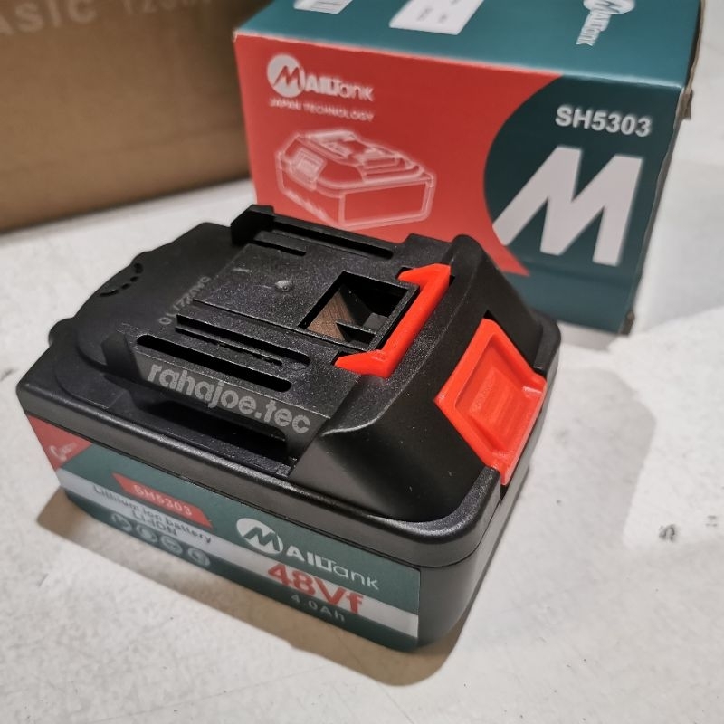 Baterai 48 Volt Mesin Impact Wrench Mailtank SH53 Battery Cordless SH 53