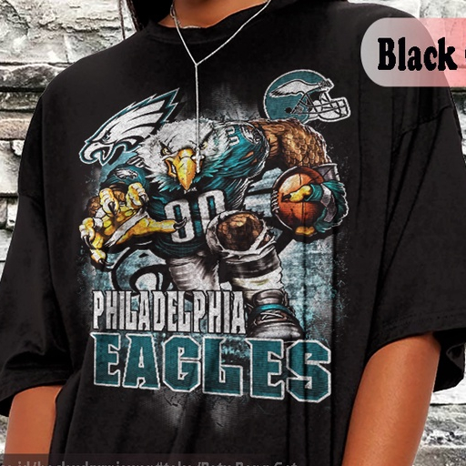 Kaos Philadelphia Eagles | Kaos Acid Wash Oversized