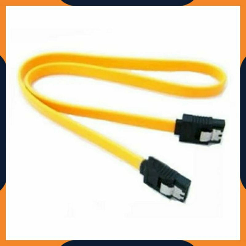 [COD] KABEL DATA SATA KLIP KUNING / KABEL DATA SATA JEPIT KLIP