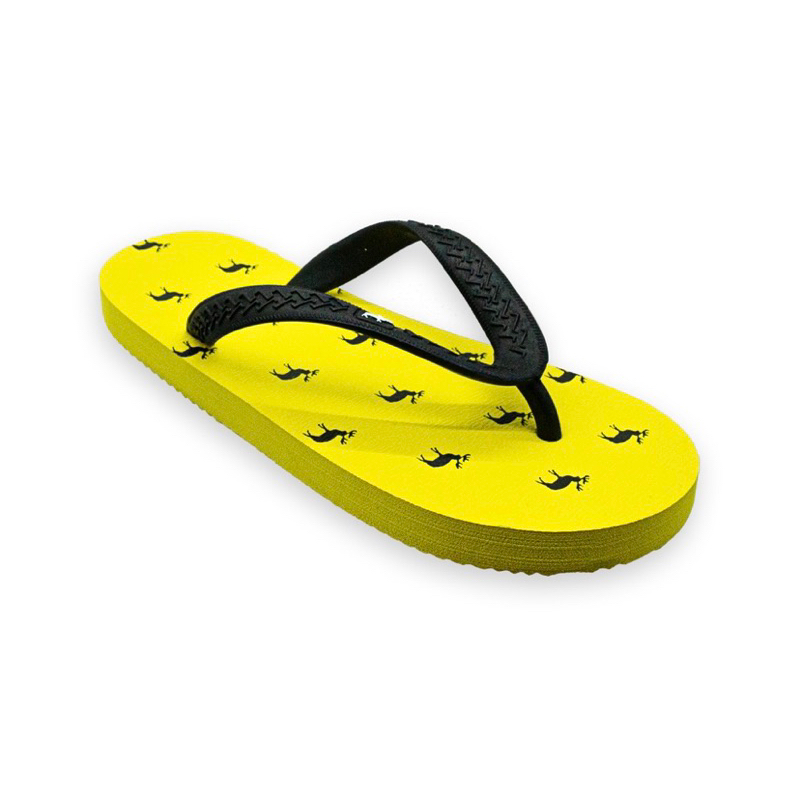 sandal Panama kids yellow black sandal jepit anak sandal panama anak