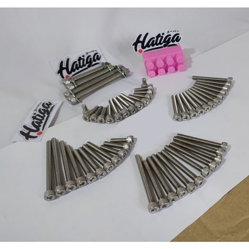 Baut L stenlis The mesin tiger gl mp cb full