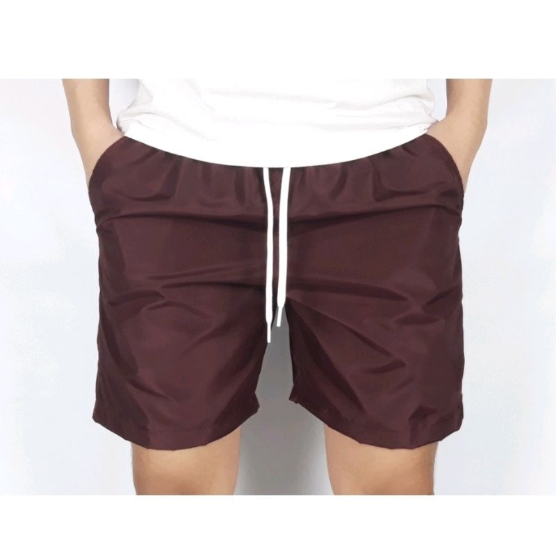 celana pendek polos harian PROMO( ISI 4 PEACES)