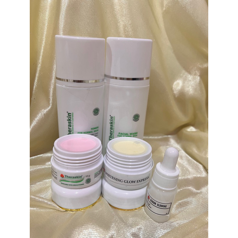 PAKET THERASKIN WHITENING GLOWING + SERUM