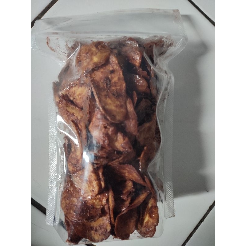 

kripik pisang coklat lumer