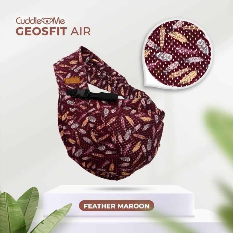 Gendongan bayi instan geos fit air cuddleme