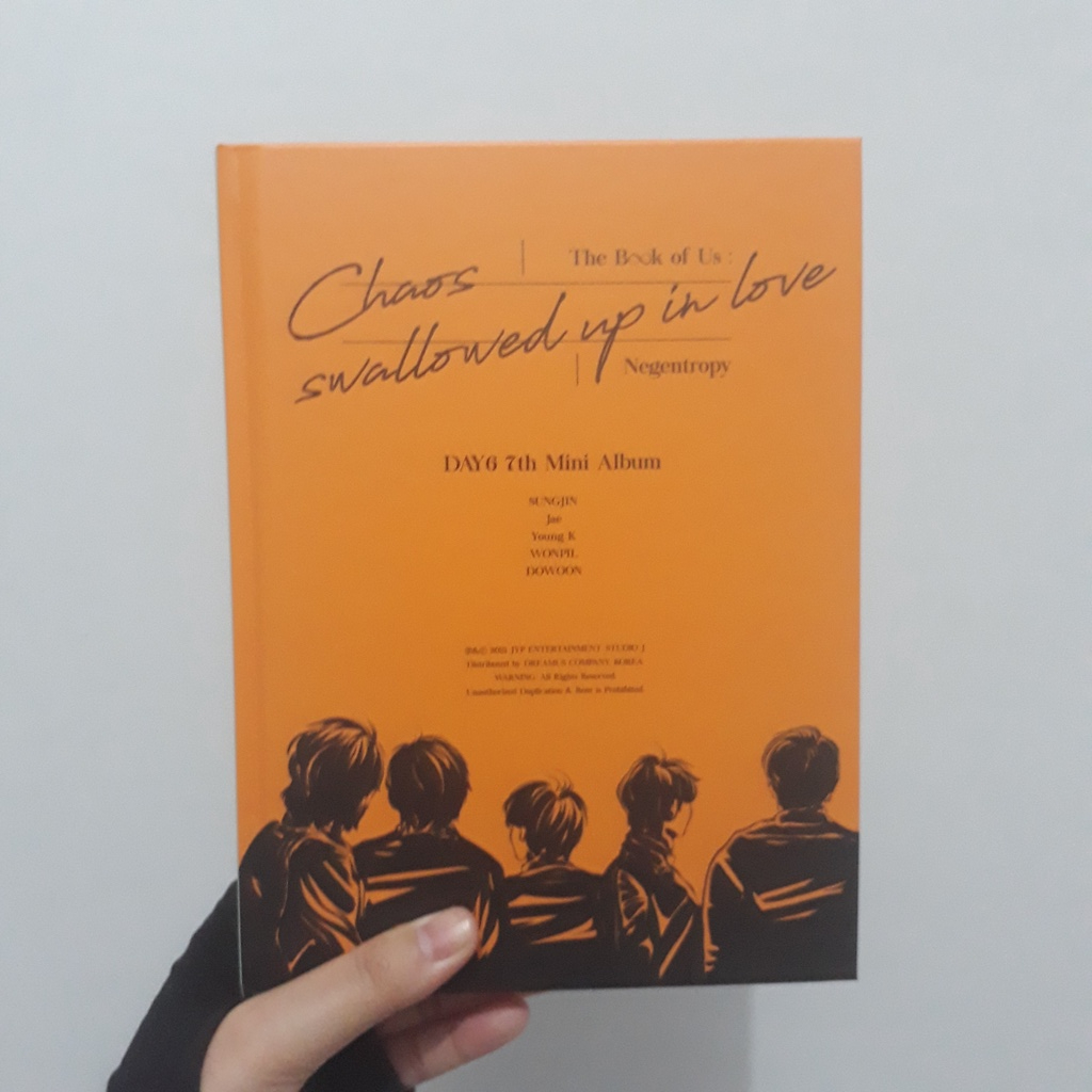 Day6 7th Mini Album The Book Of Us : Negentropy (Only Ver) Unsealed / PC YoungK Jae