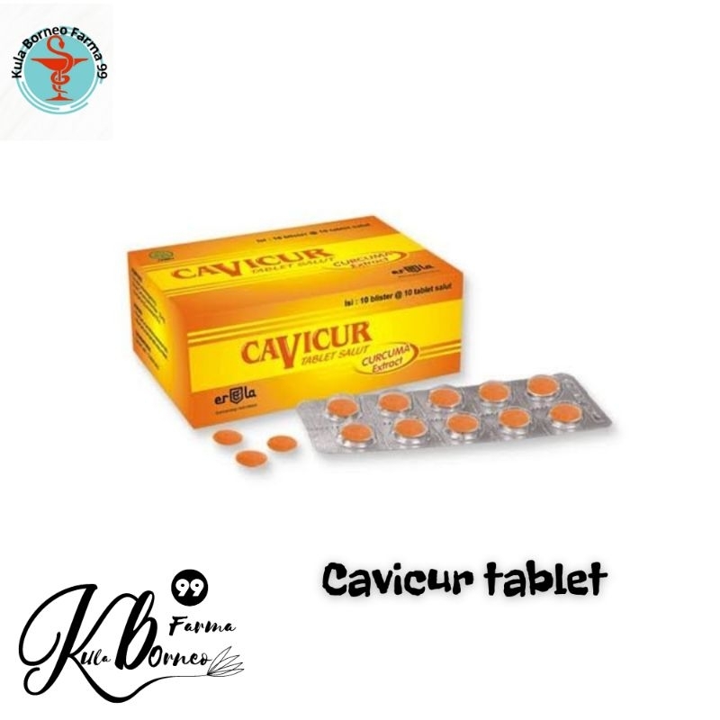 Cavicur 10 tablet - memperbaiki nafsu makan