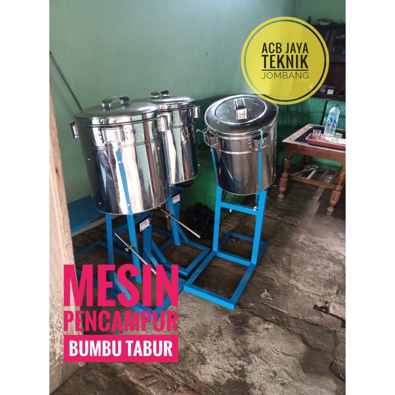 Mesin Pencampur Bumbu Kering / Pencampur Bumbu Tabur