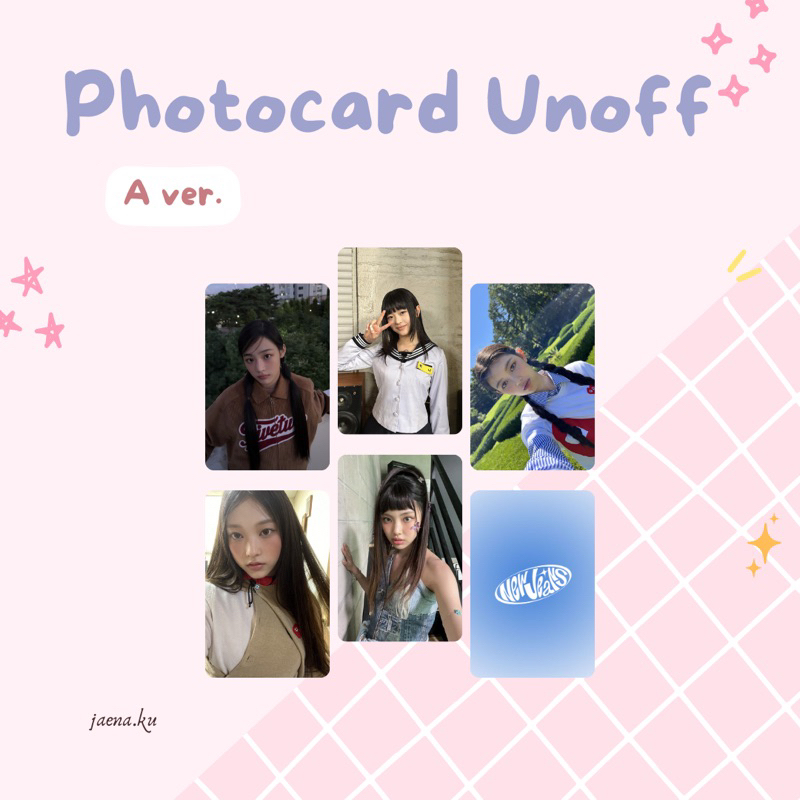 [NEW JEANS] PHOTOCARD SELCA #5 NEW JEANS