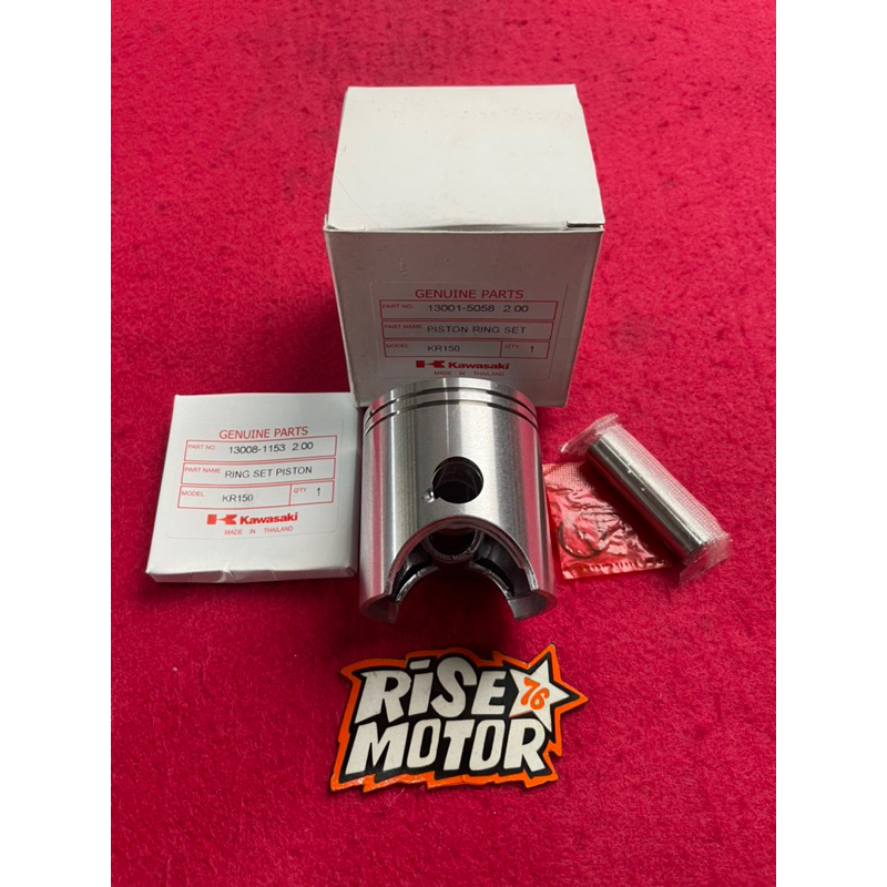 Piston Kit Ninja 150 size 200 uk 61 pen 15