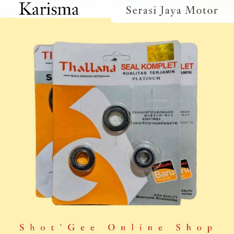 SIL SEAL SET OLI SEAL SET KOMPLIT KARISMA / SUPRA X125