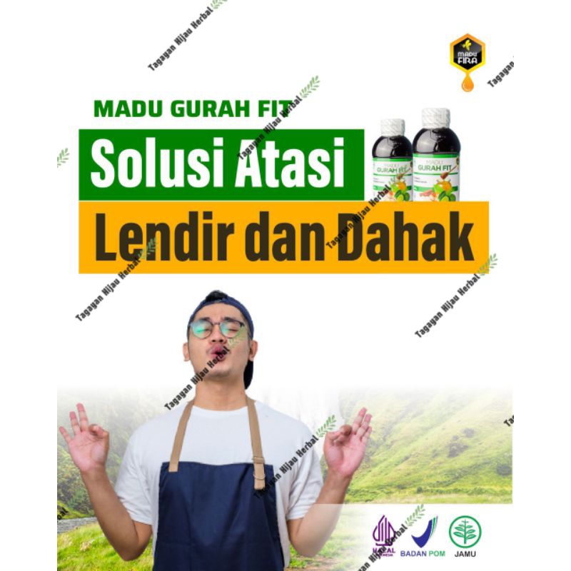 Madu Gurah Fit Asli Untuk Dewasa Buat Anak-Anak Obat Batuk Pelega Tenggorokan