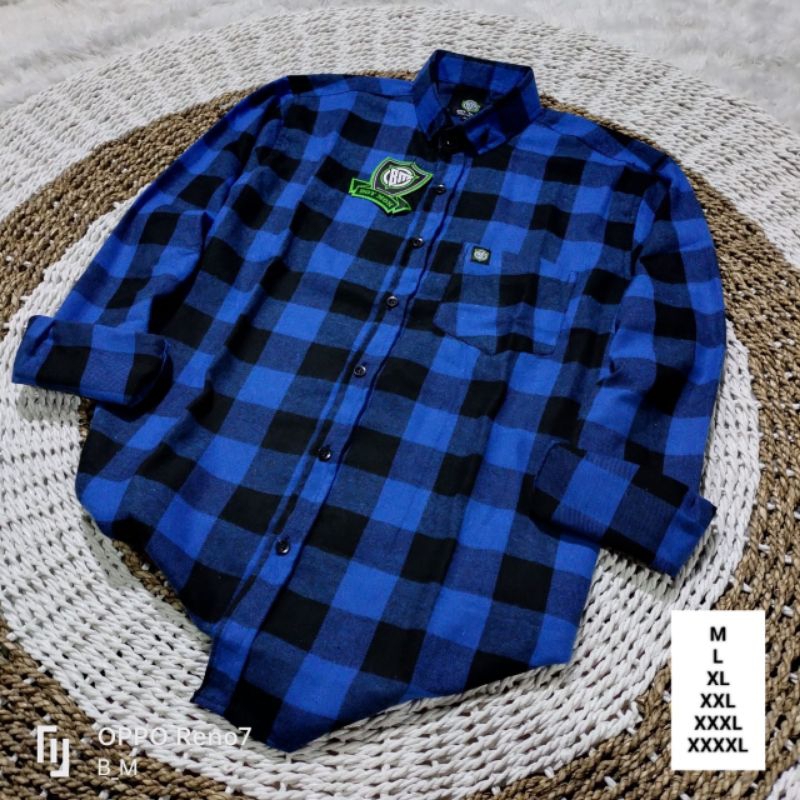 JUMBO KEMEJA FLANEL BESSELLER UNISEX COWO CWE