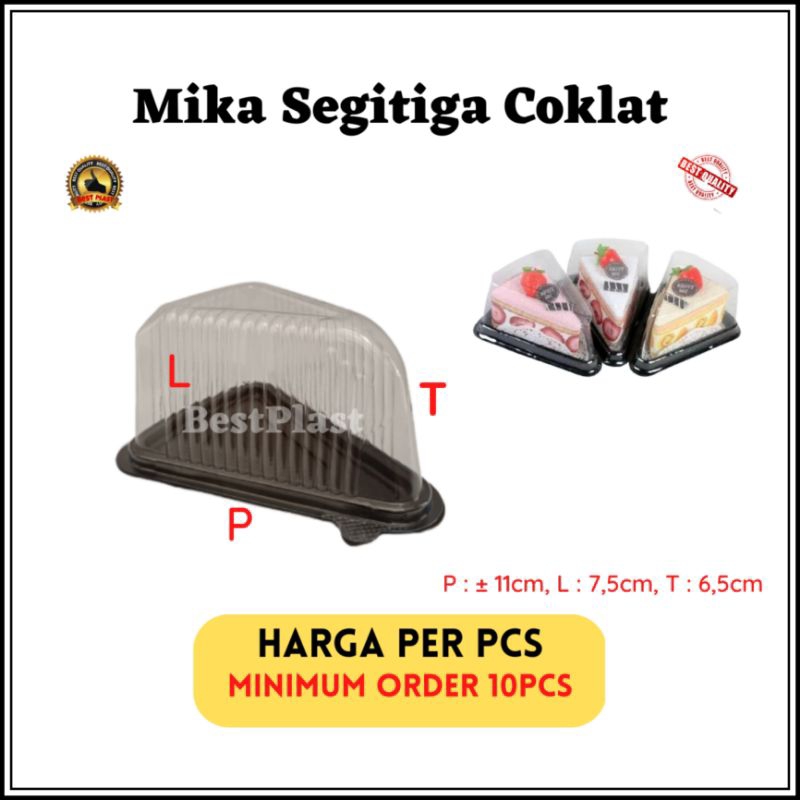 Jual Mika Tart Segitiga Mika Cake Triangle Mika Cake 1 Slice Mika