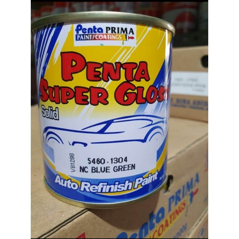 CAT PENTA SUPER GLOSS NC BLUE GREEN - HIJAU TOSCA -200 GRAM -DUCIO OTOMOTIF