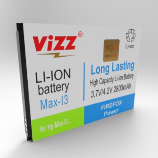 Vizz Andromax i3 Baterai Double Power Max-i3  Original