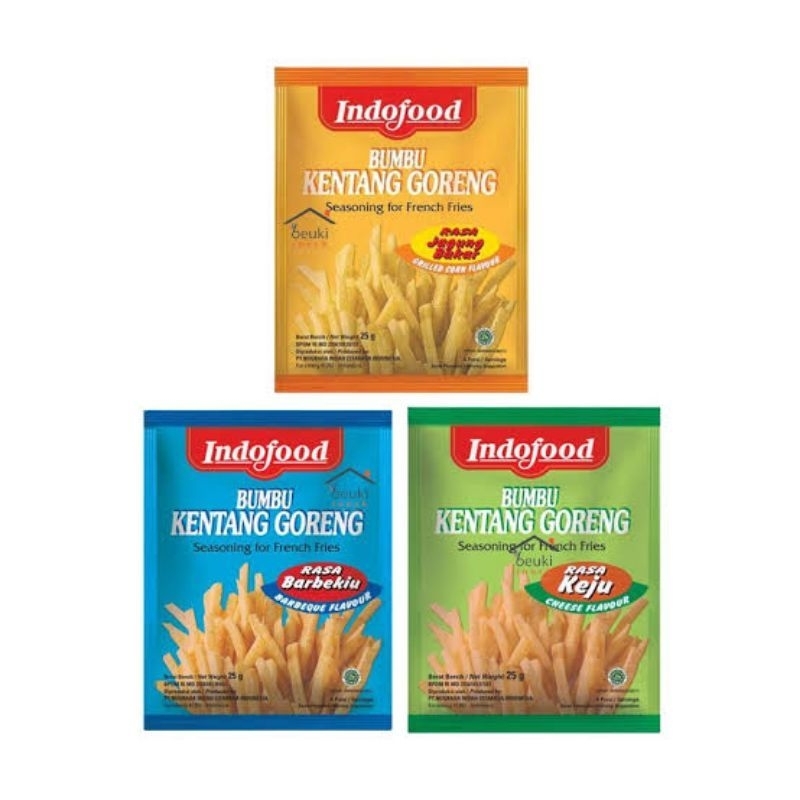 

Bubuk tabur Kentang Goreng Indofood 25 gr