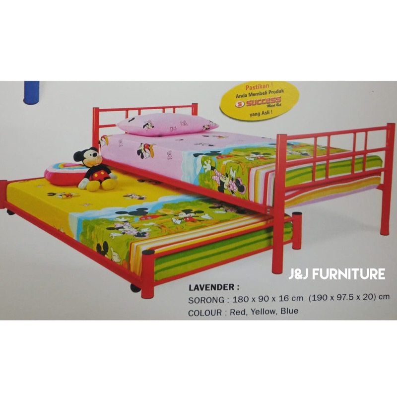 Ranjang susun besi ranjang susun kokoh