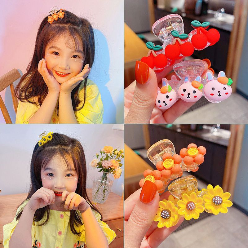 (Satuan) Jepitan rambut plastik/ jedai karakter Korea kekinian