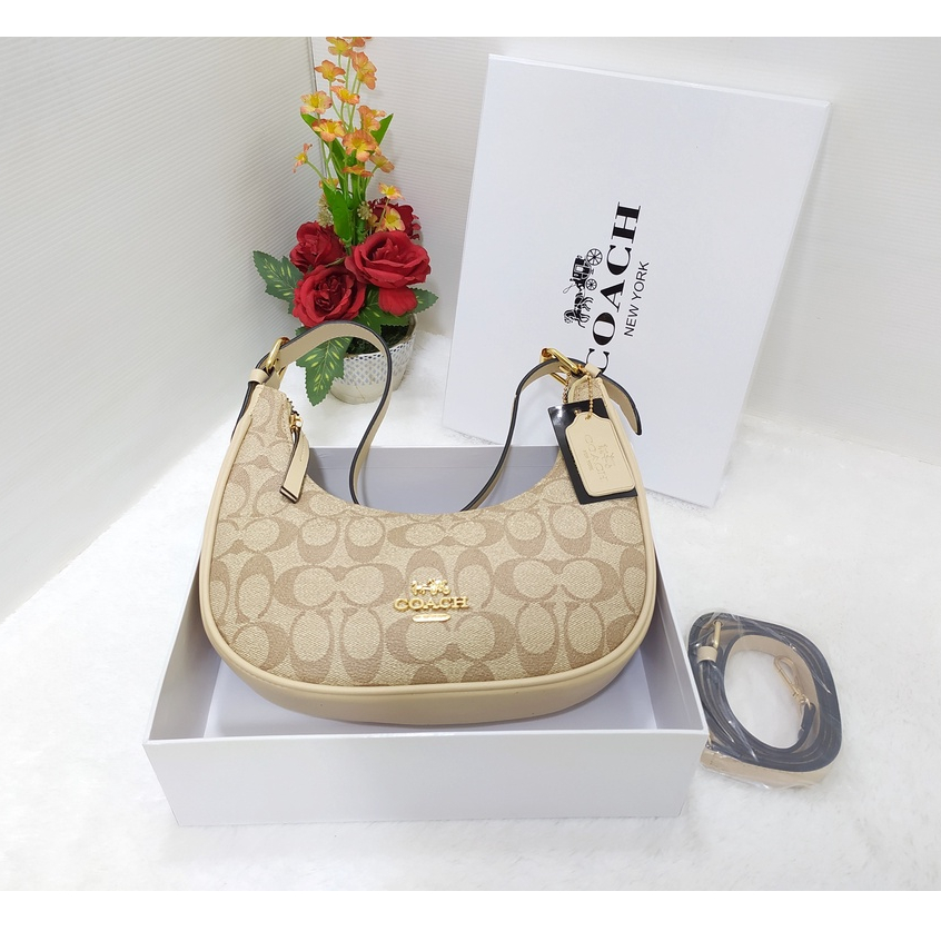 FREE BOX !!! Tas kulit wanita COACCH bailey hobbo in signature Shoulderbag wanita kekinian 2023