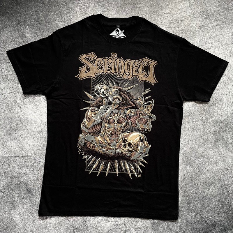 Tshirt Seringai - Wolf Mecha Official Merchandise
