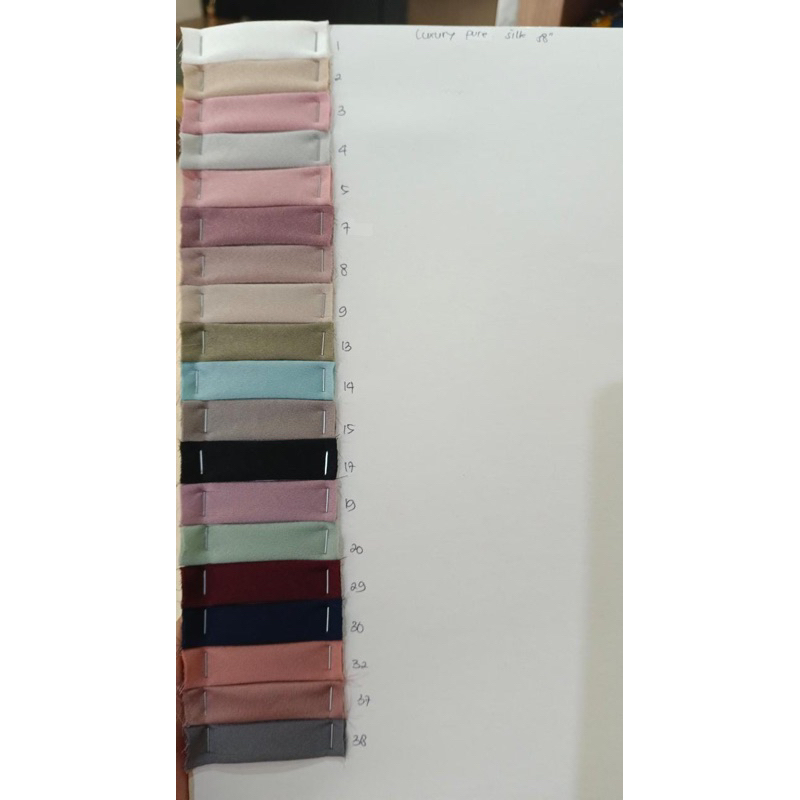 Maxmara  silk (lembut jatuh glowing)