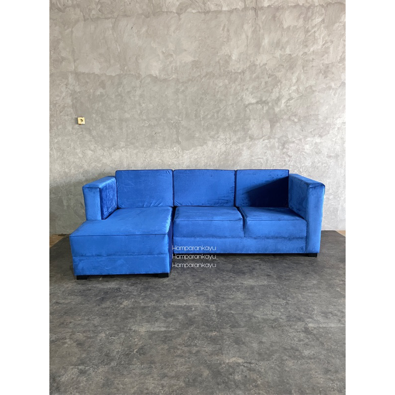 Sofa Minimalis L | Sofa L Sudut | Sofa L Minimalis Putus | Sofa Tamu Minimalis