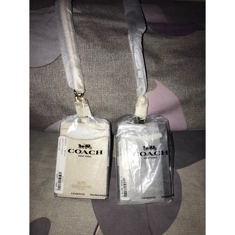 

Coach Lanyard ID BLack