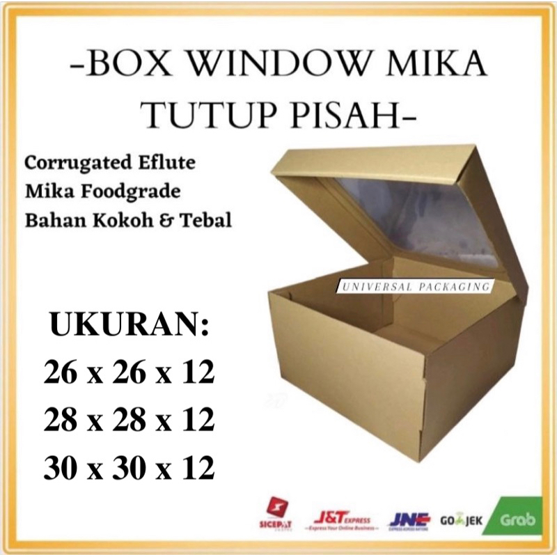 Jual Dos EFLUTE Tinggi 12 Cm UK 26 & 28 | Kardus Box Kotak Eflute ...