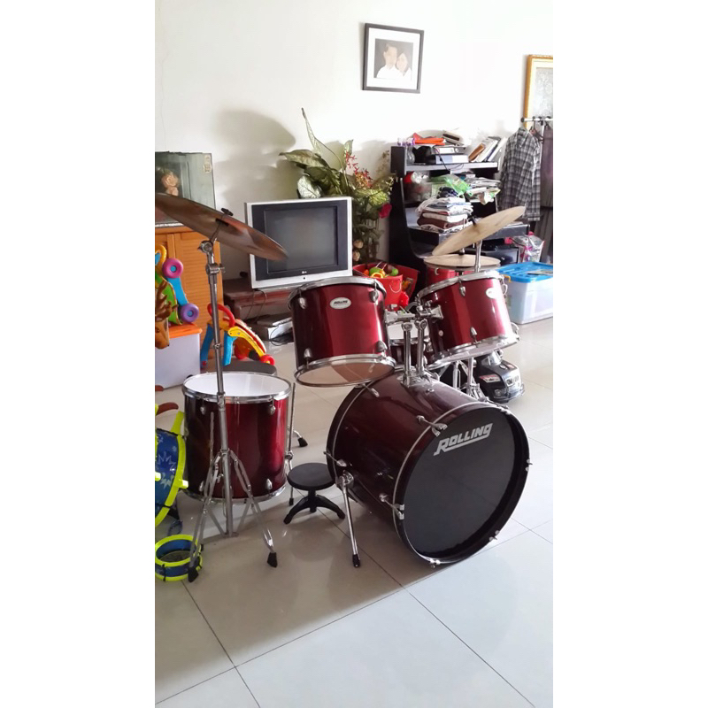 Rolling Drum Set