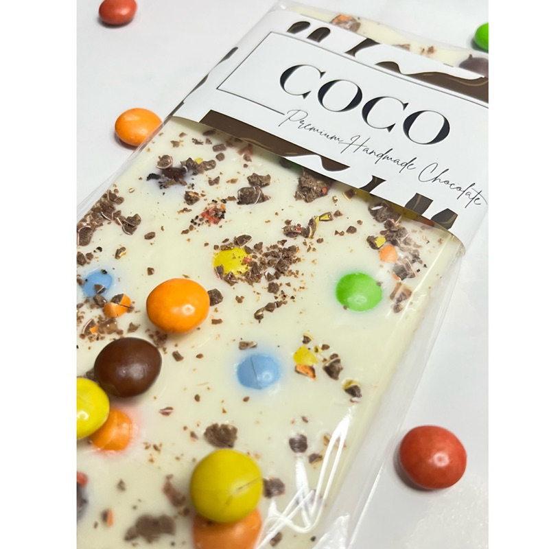 

chocolate bark / Coklat premium with chocolate candy /hadiah /gift