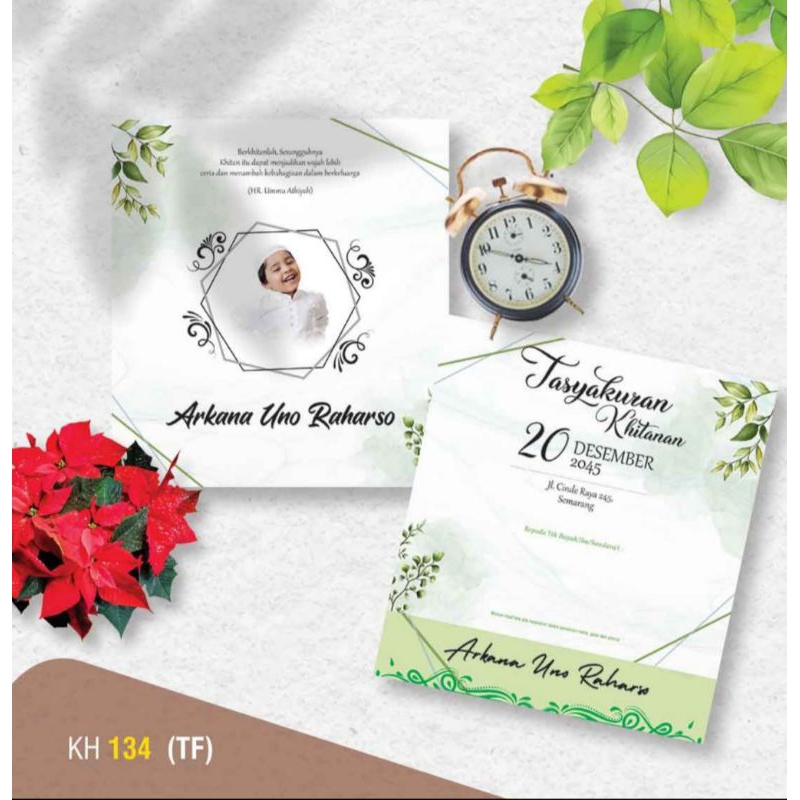 undangan khitanan anak - undangan khitan murah - undangan sunat anak