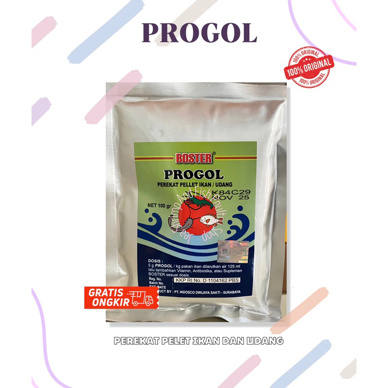 BOSTER PROGOL 100 gram, progol perekat BOSTER