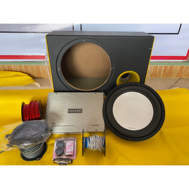 Paket audio mobil embassy