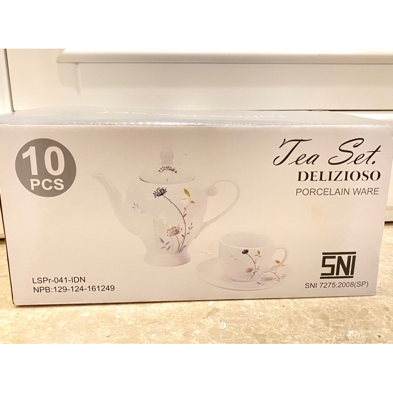 Delizioso Tea Set 10 pcs