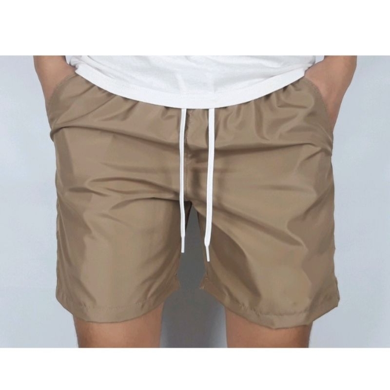 celana pendek polos harian PROMO( ISI 4 PEACES)