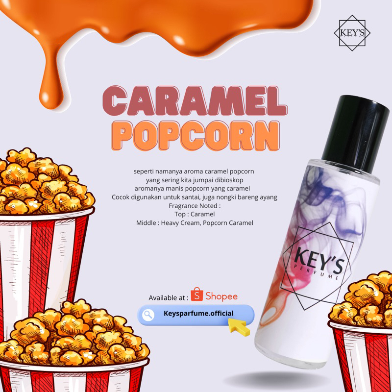 CARAMEL POPCORN by key’s parfume