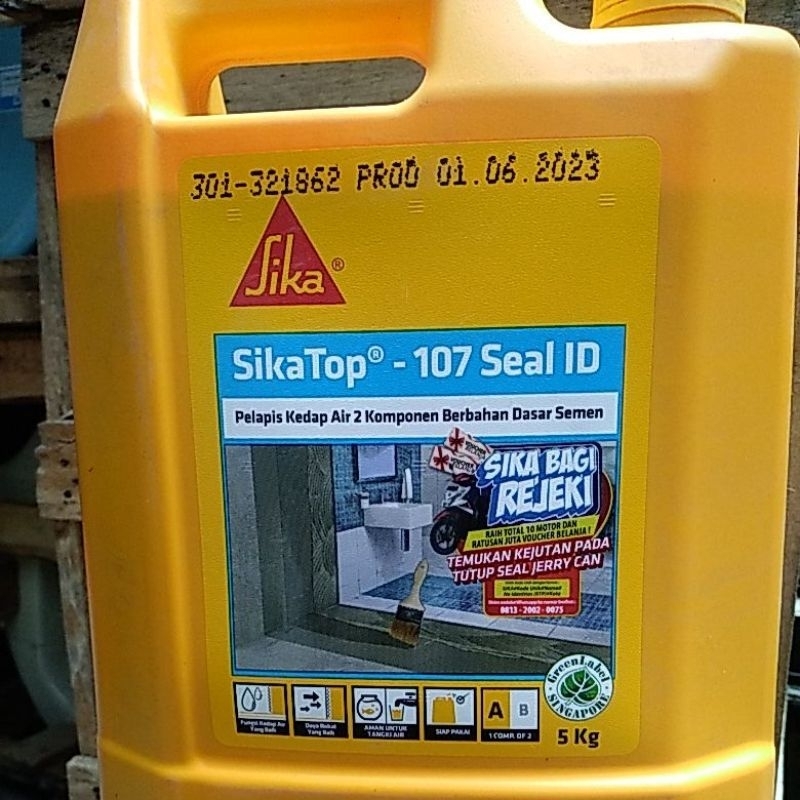 SIKA TOP 107 CAIRAN DOANG(TANPA SEMEN) 5KG