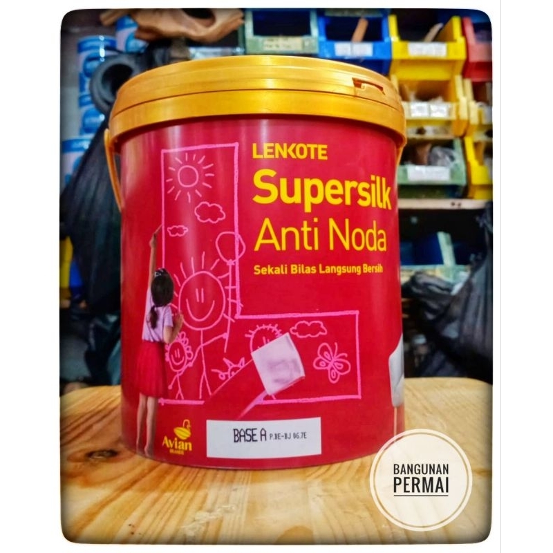 CAT TEMBOK SUPERSILK ANTI NODA/CAT TEMBOK AVIAN/LENKOTE SUPERSILK 2.5liter